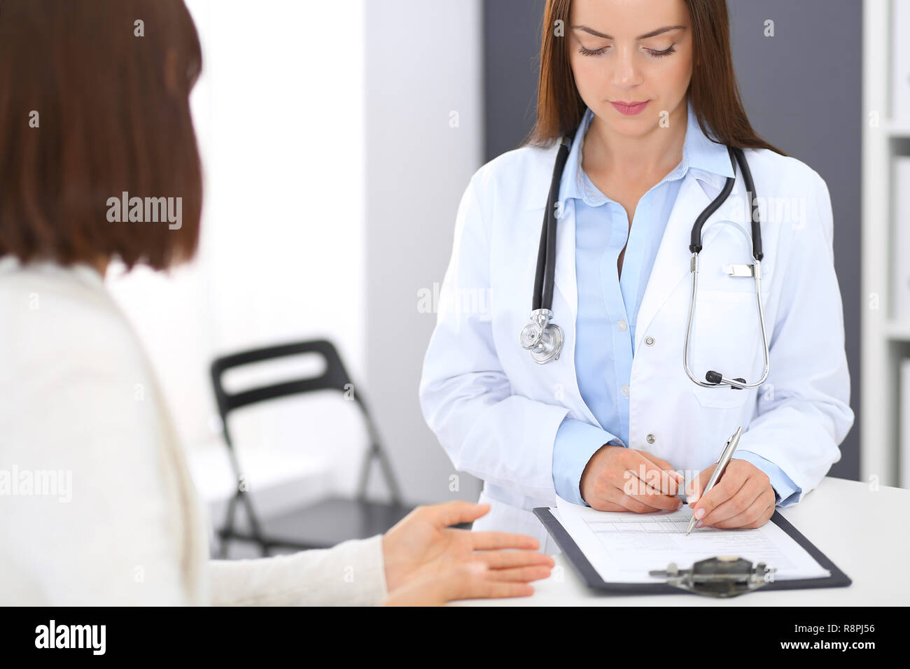 Hospital Reception Desk High Resolution Stock Photography and Images