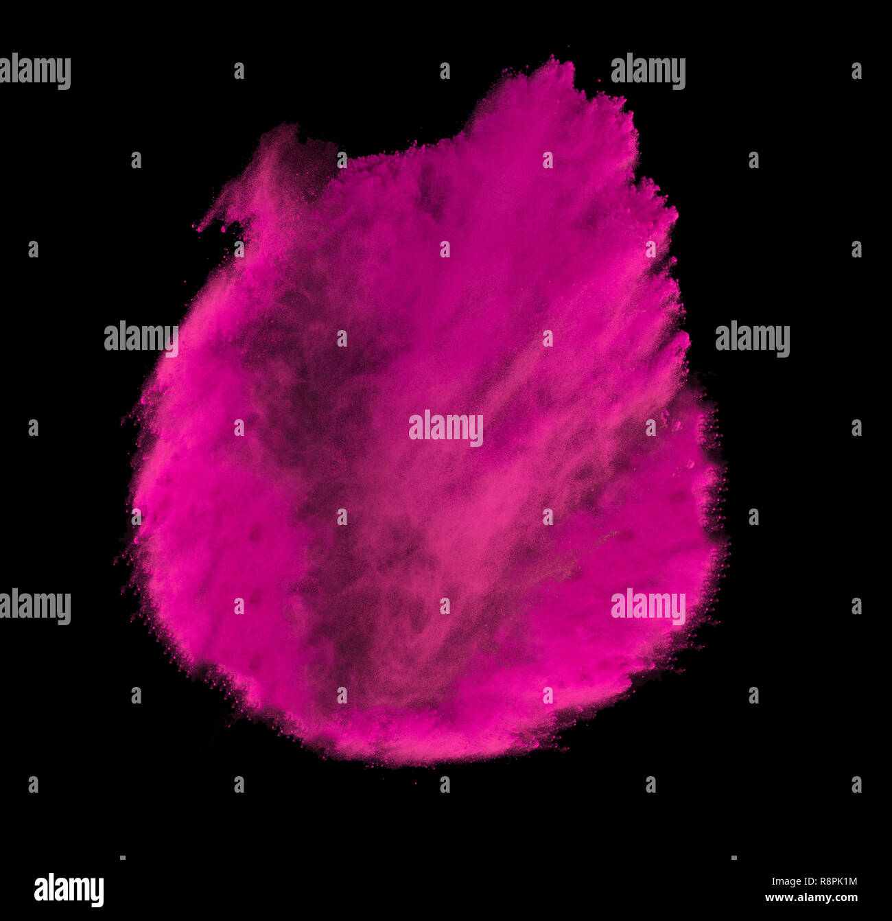 Colored powder explosion abstract hi-res stock photography and images ...