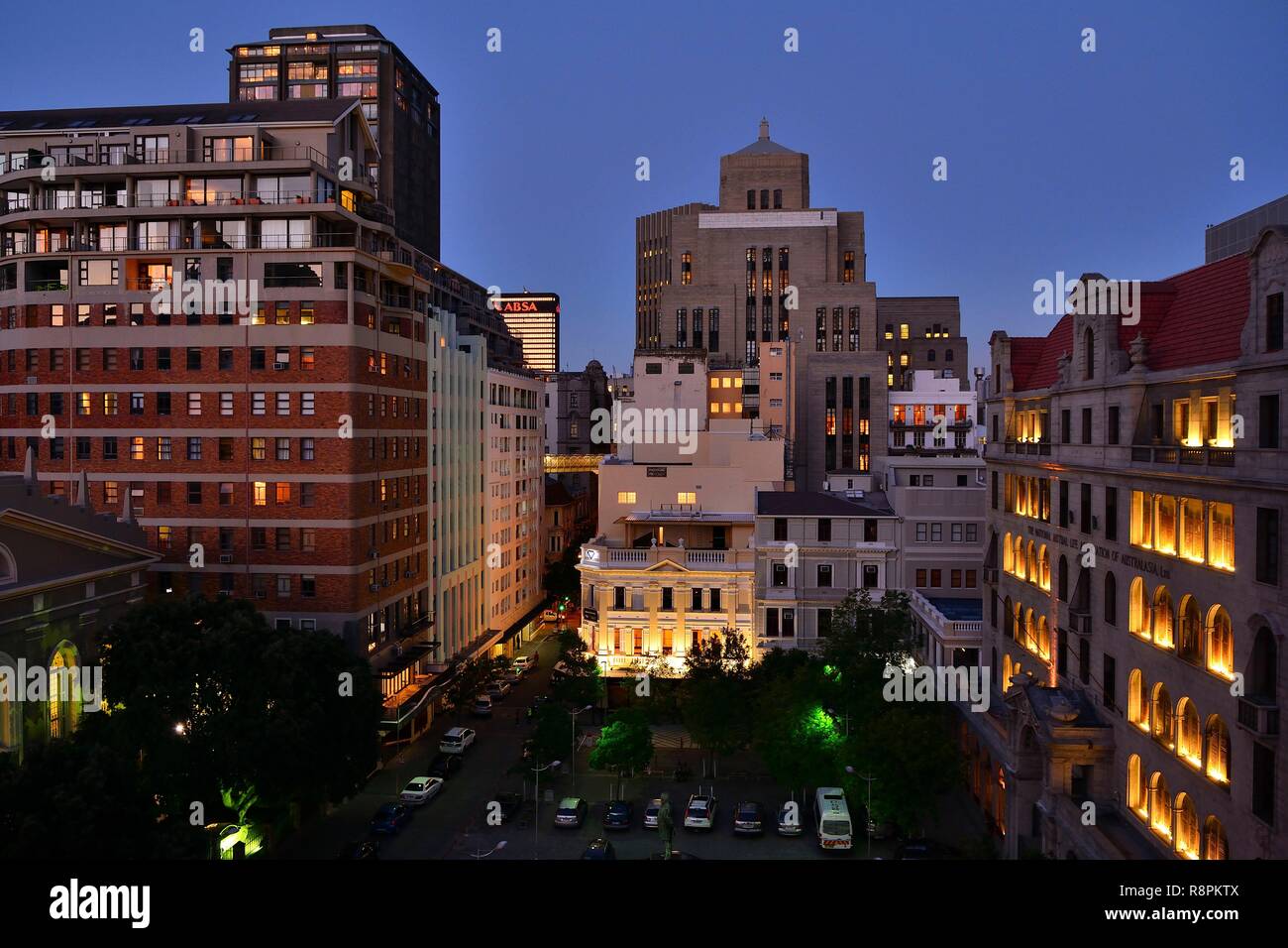 South Africa, Western Cape, Cape Town, City Bowl, Church Square Stock