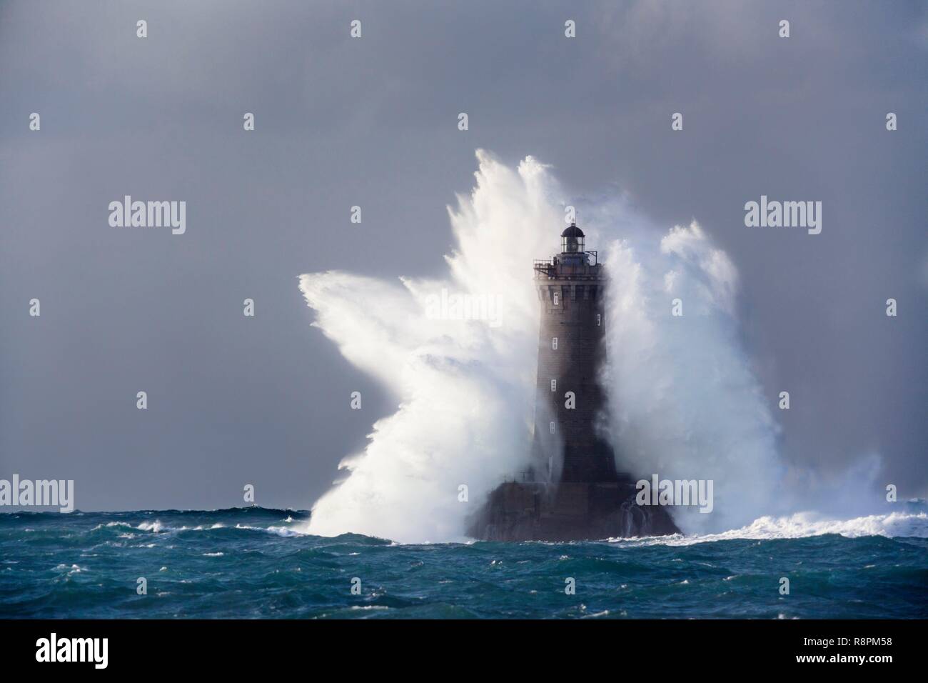 France, Finistere, Landunvez, Presqu'Ã®le de Saint Laurent, Chenal du