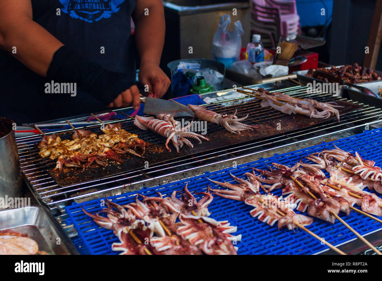 Taiwanese Street Food Stock Photo