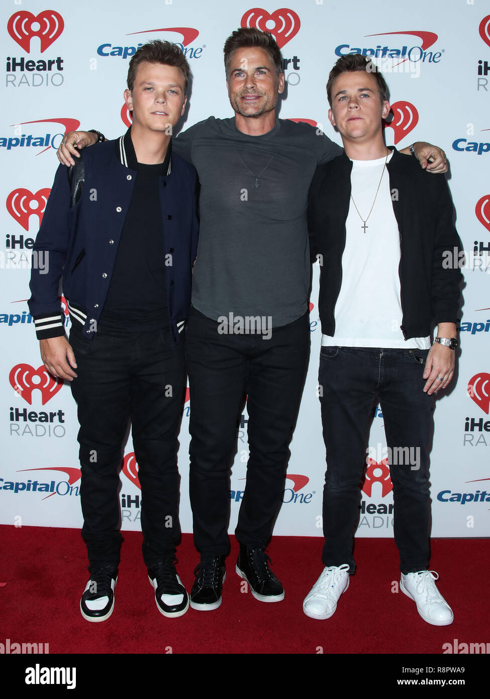 LAS VEGAS, NV, USA SEPTEMBER 22 Matthew Lowe, Rob Lowe, John Lowe in