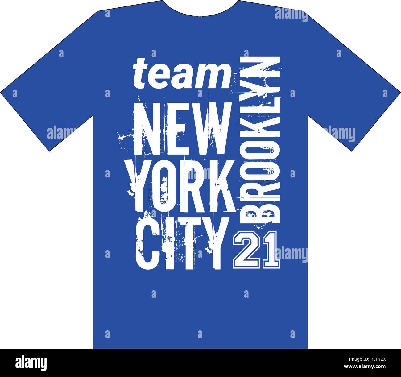 New York City stylish t-shirt and apparel abstract design. Vector print, typography, poster. Stock Vector