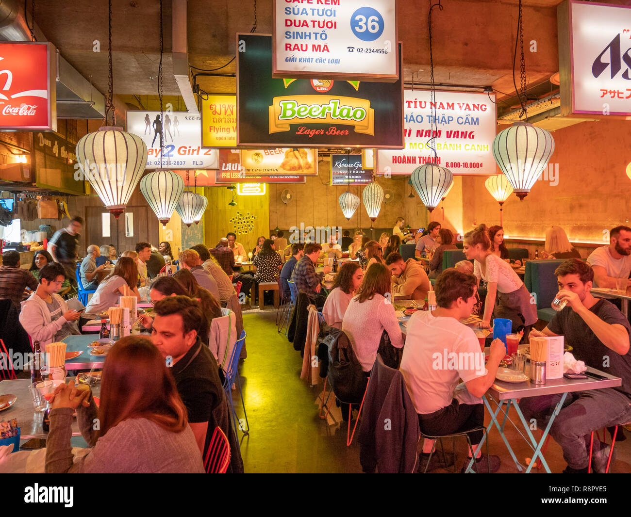 East Street Restaurant, London, UK Stock Photo