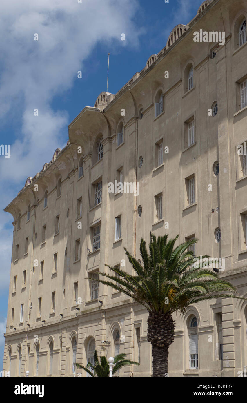 Grounds of the Argentino Hotel Casino & Resort, Piriápolis,Uruguay, a refurbished 1930s hotel turned into a luxury spa resort Stock Photo