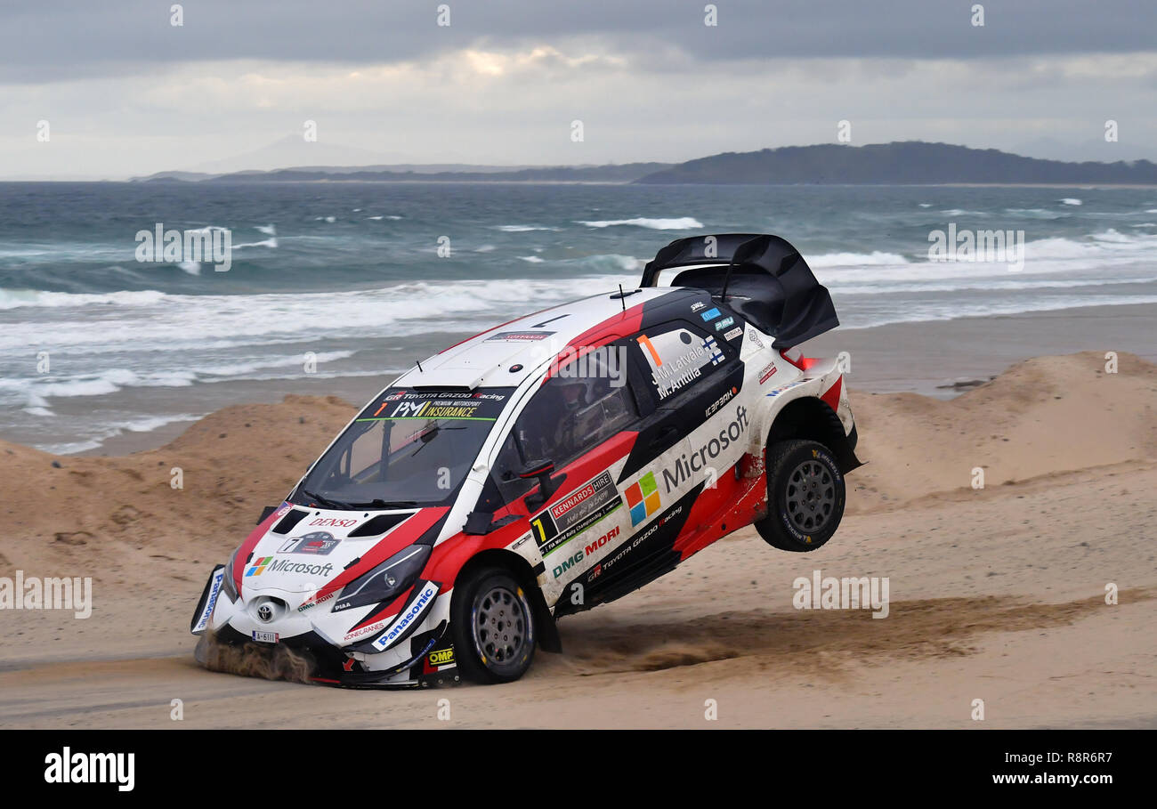 2018 World Rally Championship in Australia - Mads Ostberg led the field  after day 1 of the