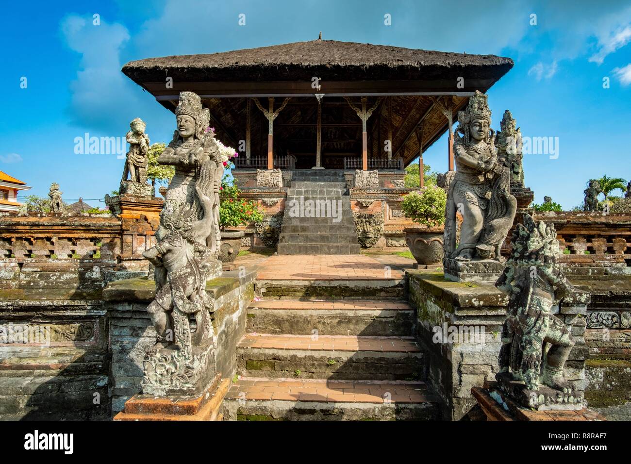 Indonesia, Bali, East Coast, Semarapura, KlungKung Palace Stock Photo