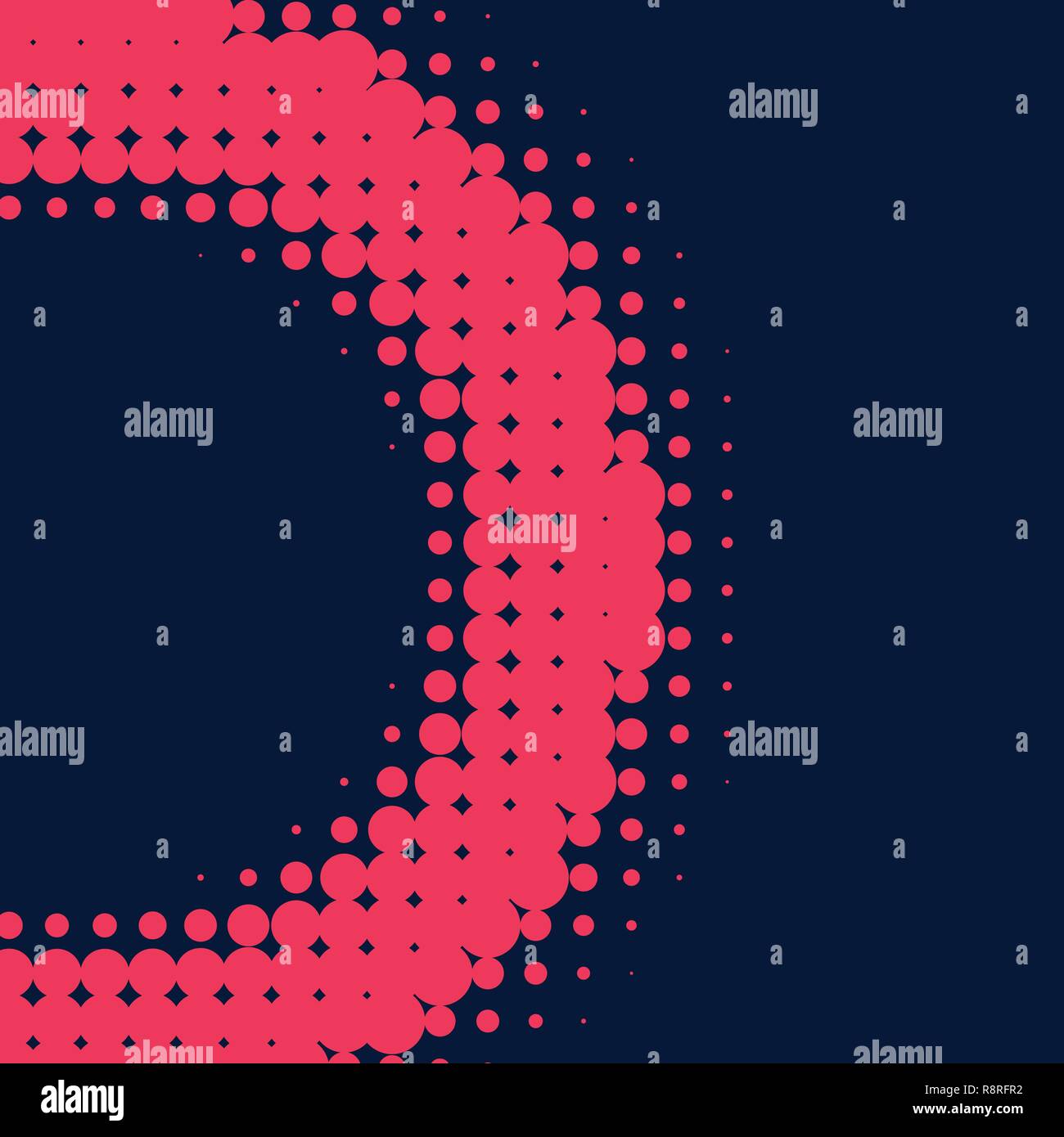 Abstract vector halftone dot pattern background Stock Vector Image ...