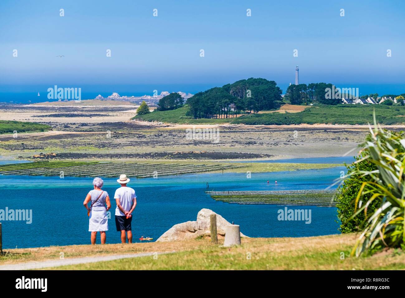 France, Finistère (29), Pays des Abers, Côte des Legendes, l'Aber Wrac