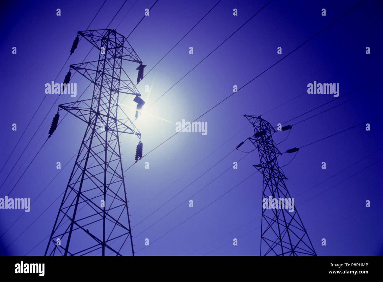 power industry, transmission, mumbai bombay, maharashtra, india Stock