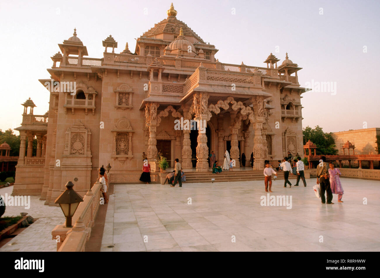 Swaminarayan Akshardham temple, BAPS Akshardham Temple, Hindu temple, Gandhinagar, Gujarat, india, asia Stock Photo