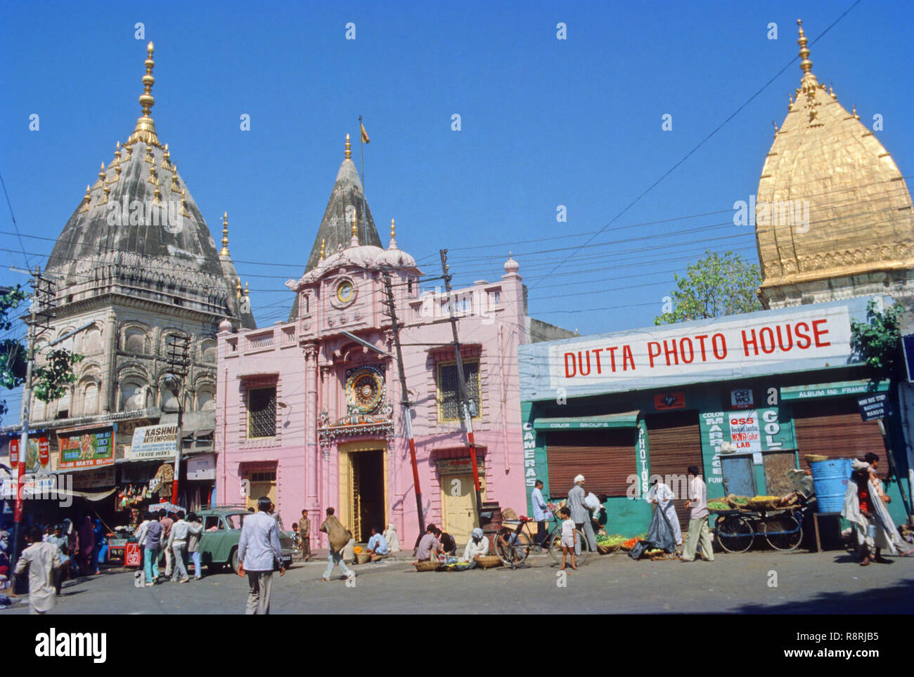 Hindu temples, Jammu, Jammu and Kashmir, India, Asia Stock Photo Alamy