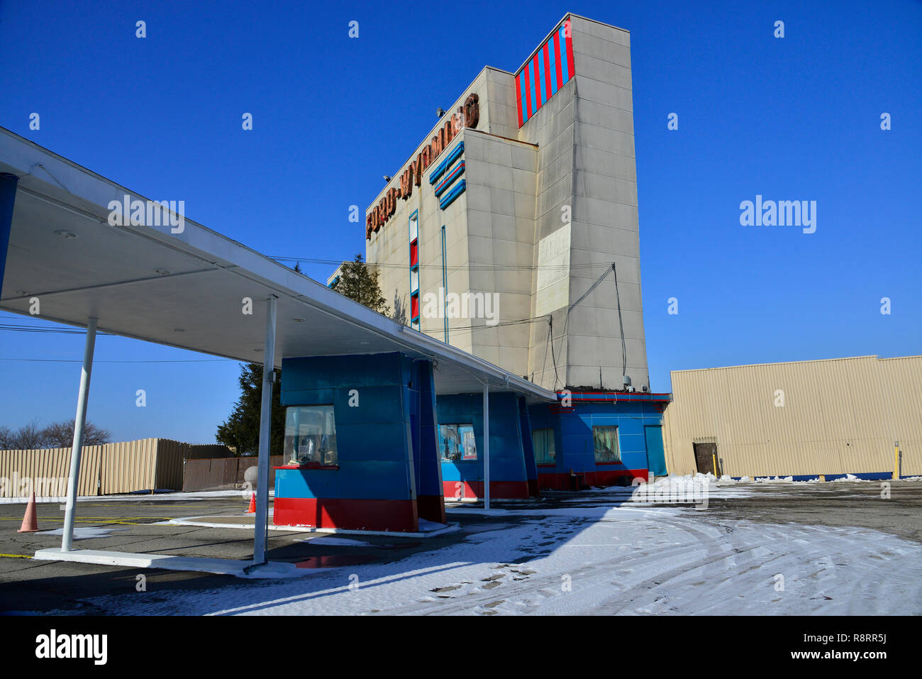 Drive In Theater Stock Photo
