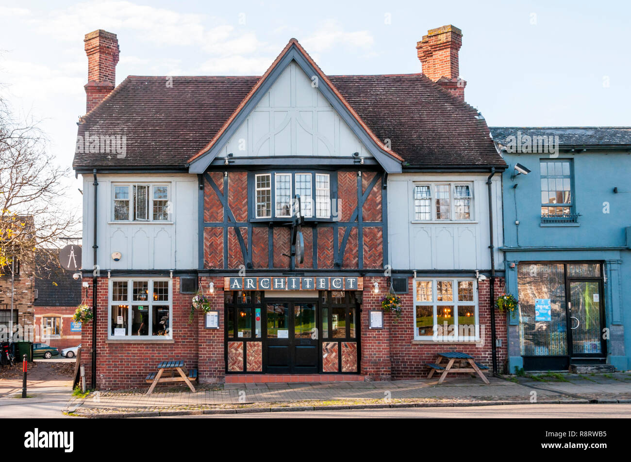 The Architect public house in Cambridge. Stock Photo