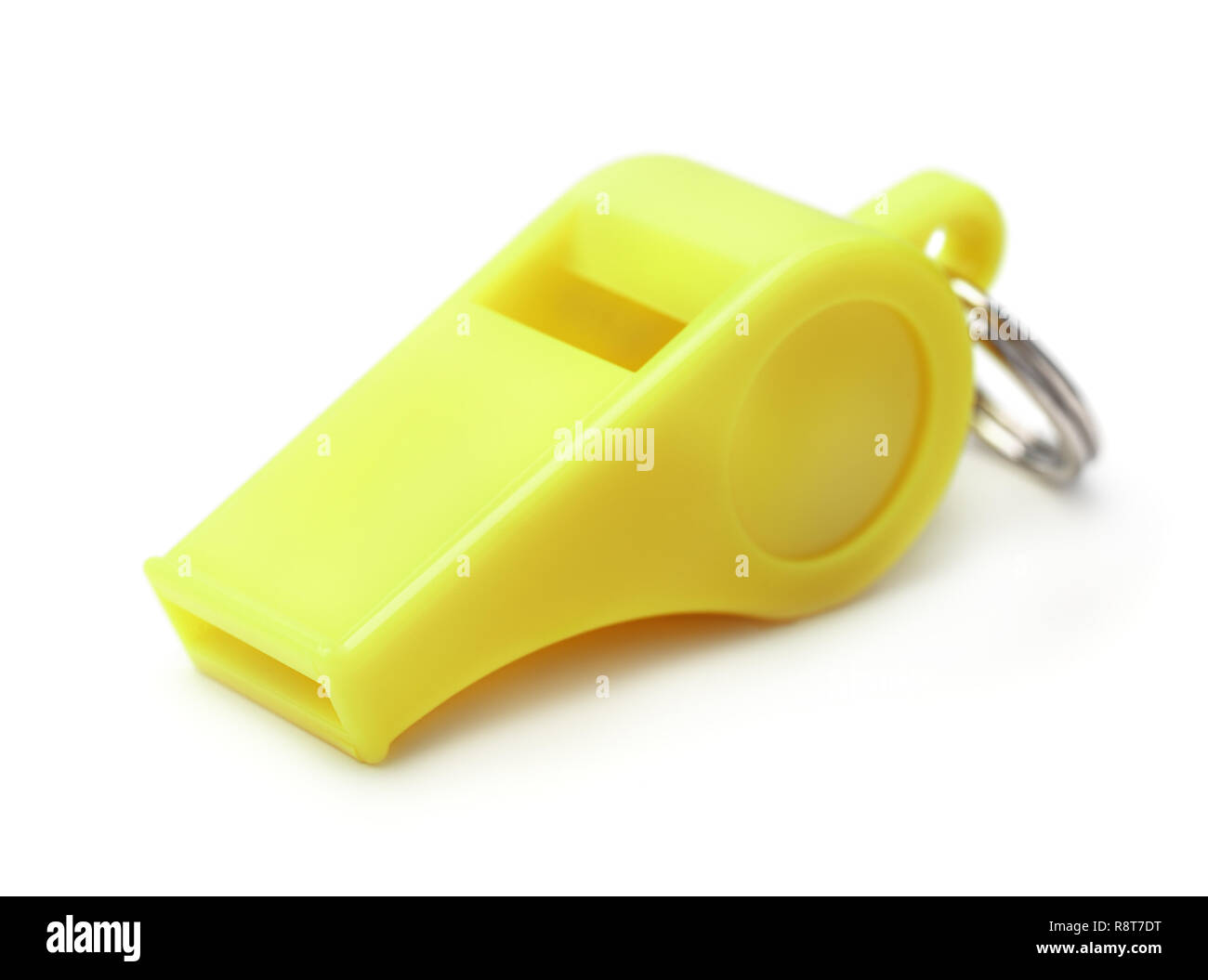 Whistle blowing police hi-res stock photography and images - Alamy