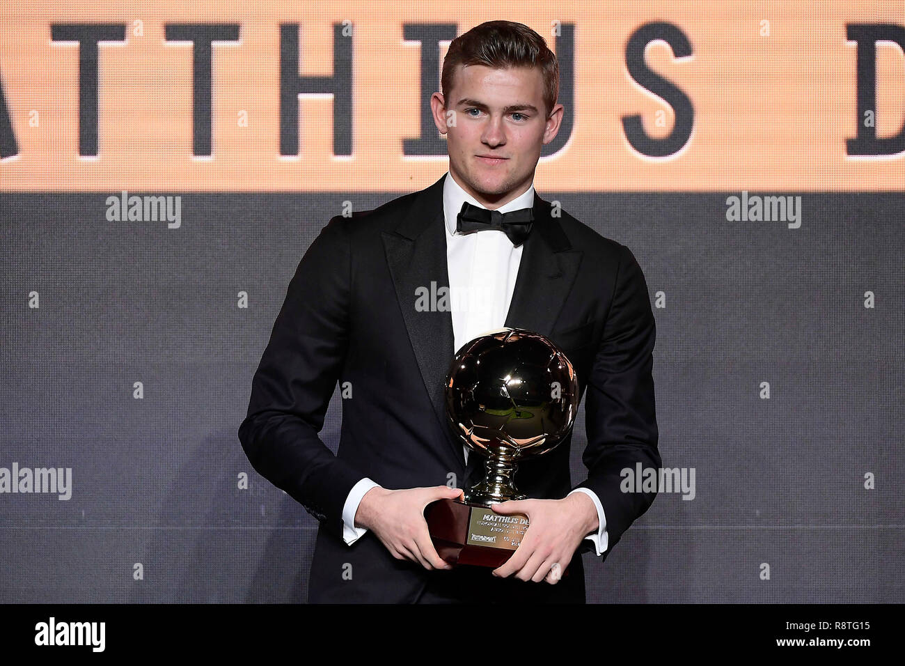 Turin Italy 17th December 18 Sport Soccer Golden Boy Awards 18 The Award As The Best Turin Italy 17th December 18 Sport Soccer Golden Boy Awards 18 The Award As The Best