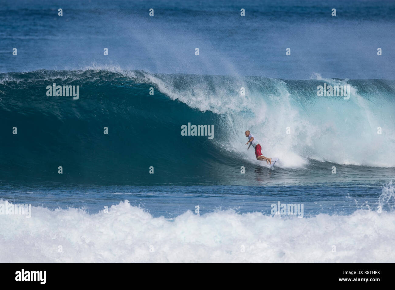 Vintage Photo of Surfer Andy Irons Surfing in the Pipeline Masters Surf  Contest in Hawaii. Digital Download, Printable Photo Art