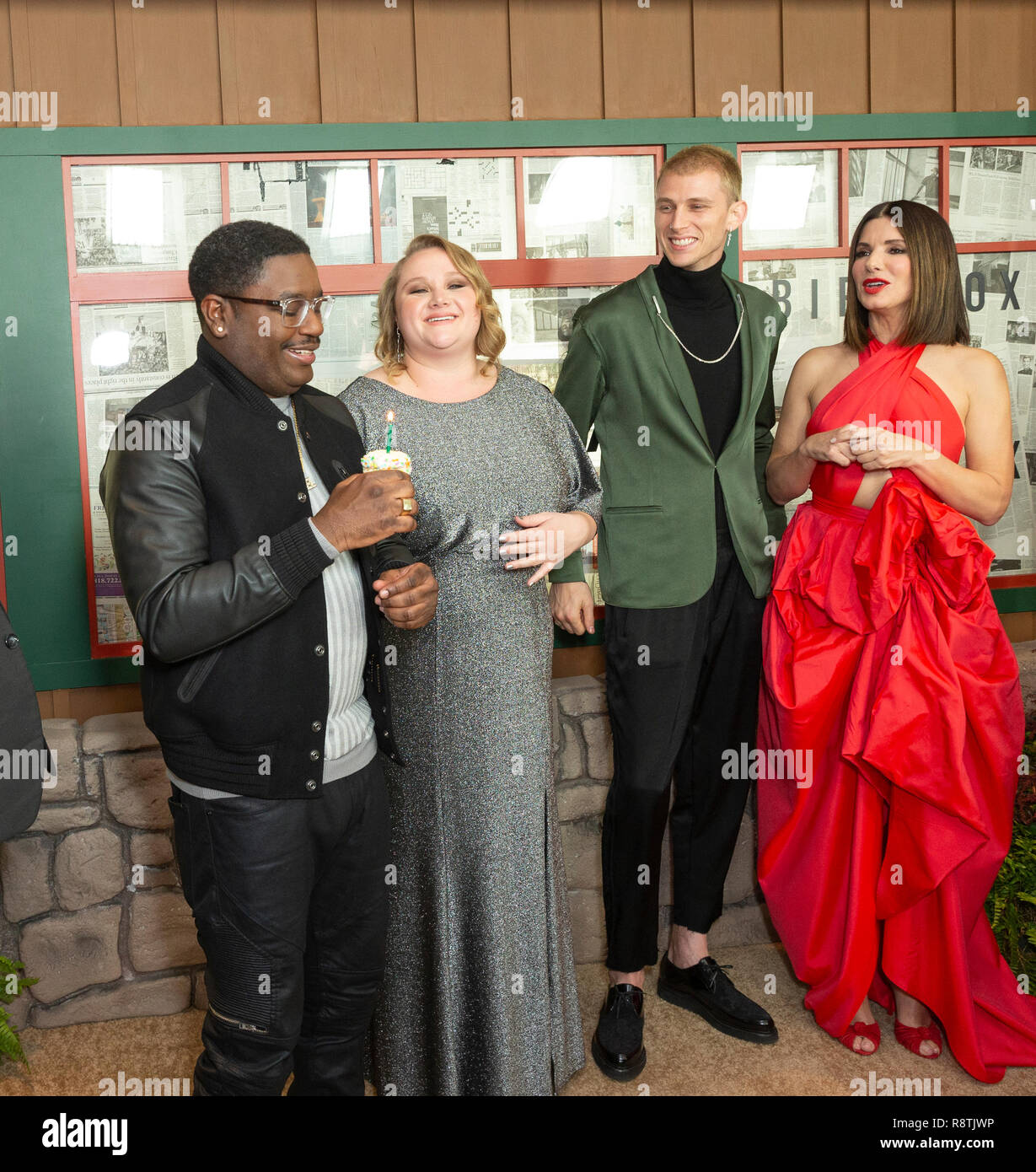 New York, United States. 17th Dec, 2018. New York, NY - December 17, 2018: Cast and crew attend the New York screening of 'Bird Box' at Alice Tully Hall Lincoln Center Credit: lev radin/Alamy Live News Stock Photo