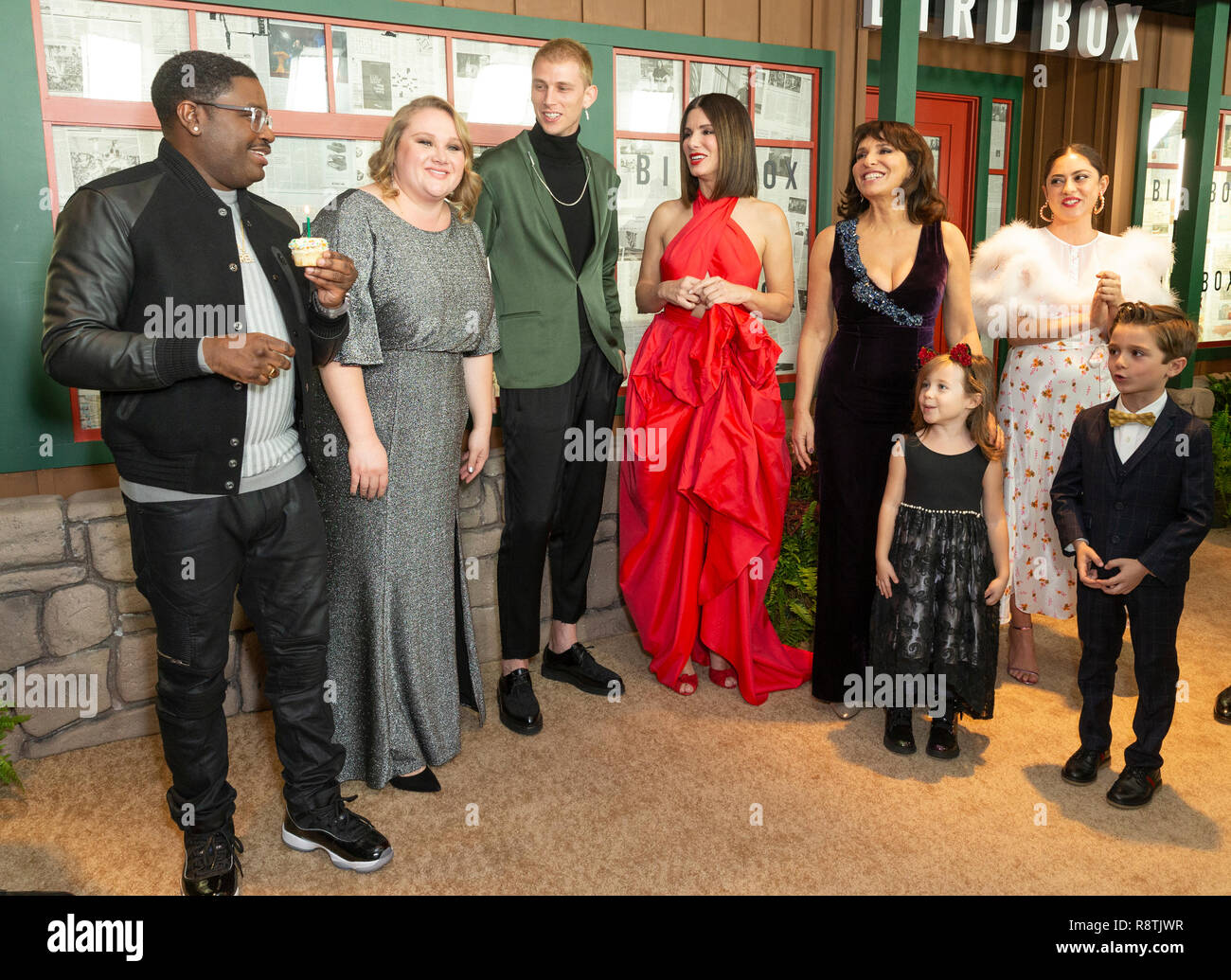 New York, United States. 17th Dec, 2018. New York, NY - December 17, 2018: Cast and crew attend the New York screening of 'Bird Box' at Alice Tully Hall Lincoln Center Credit: lev radin/Alamy Live News Stock Photo