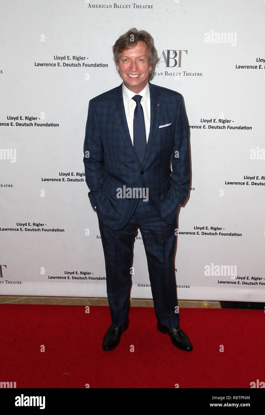 BEVERLY HILLS, CA - DECEMBER 17: Nigel Lythgoe at the American Ballet Theatre’s Annual Holiday Benefit at The Beverly Hilton Hotel in Beverly Hills, California on December 17, 2018. Credit: Faye Sadou/MediaPunch Stock Photo