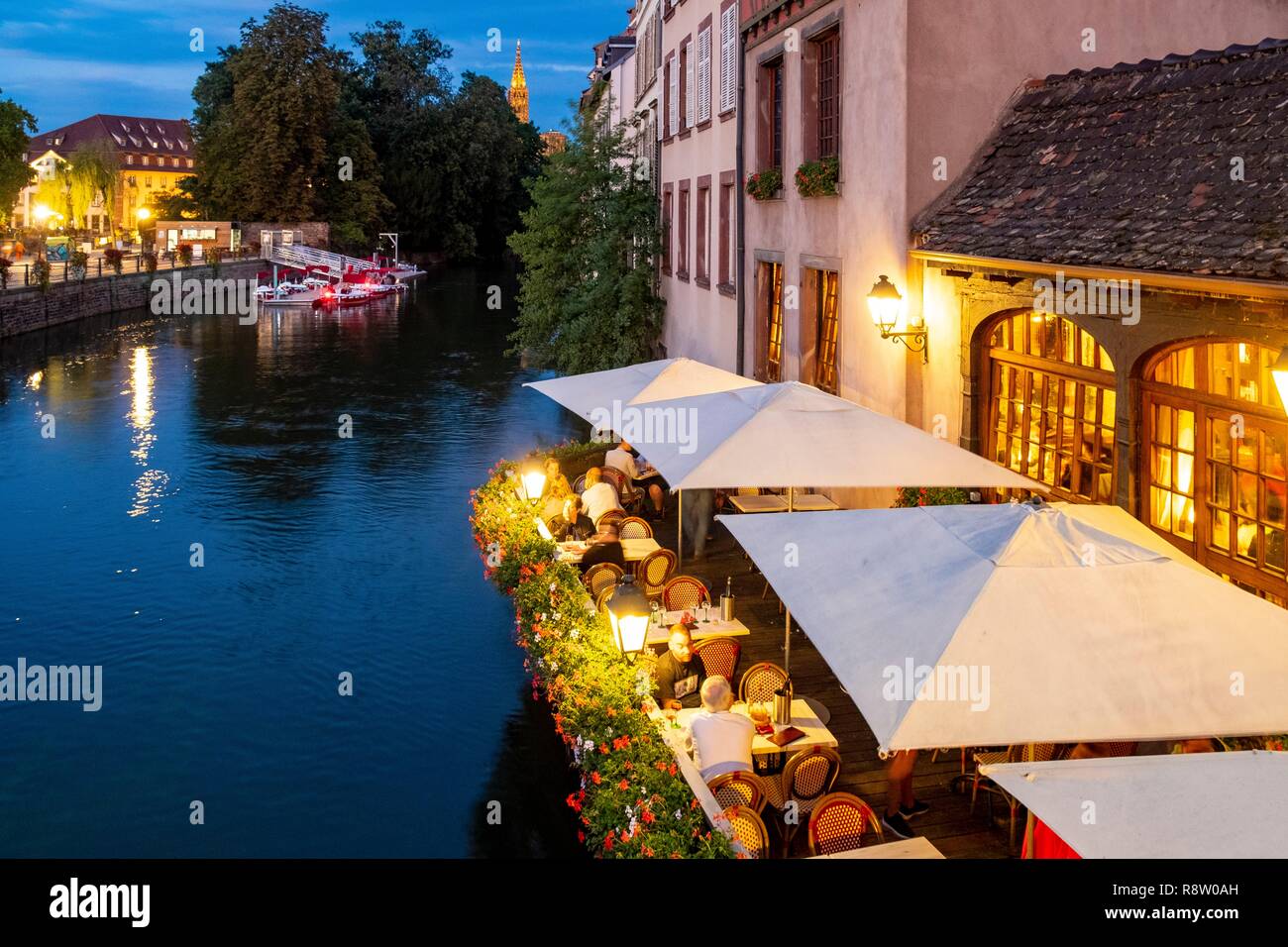 France, Bas Rhin, Strasbourg, old city listed as World Heritage by UNESCO, Marco  Polo Restaurant Stock Photo - Alamy