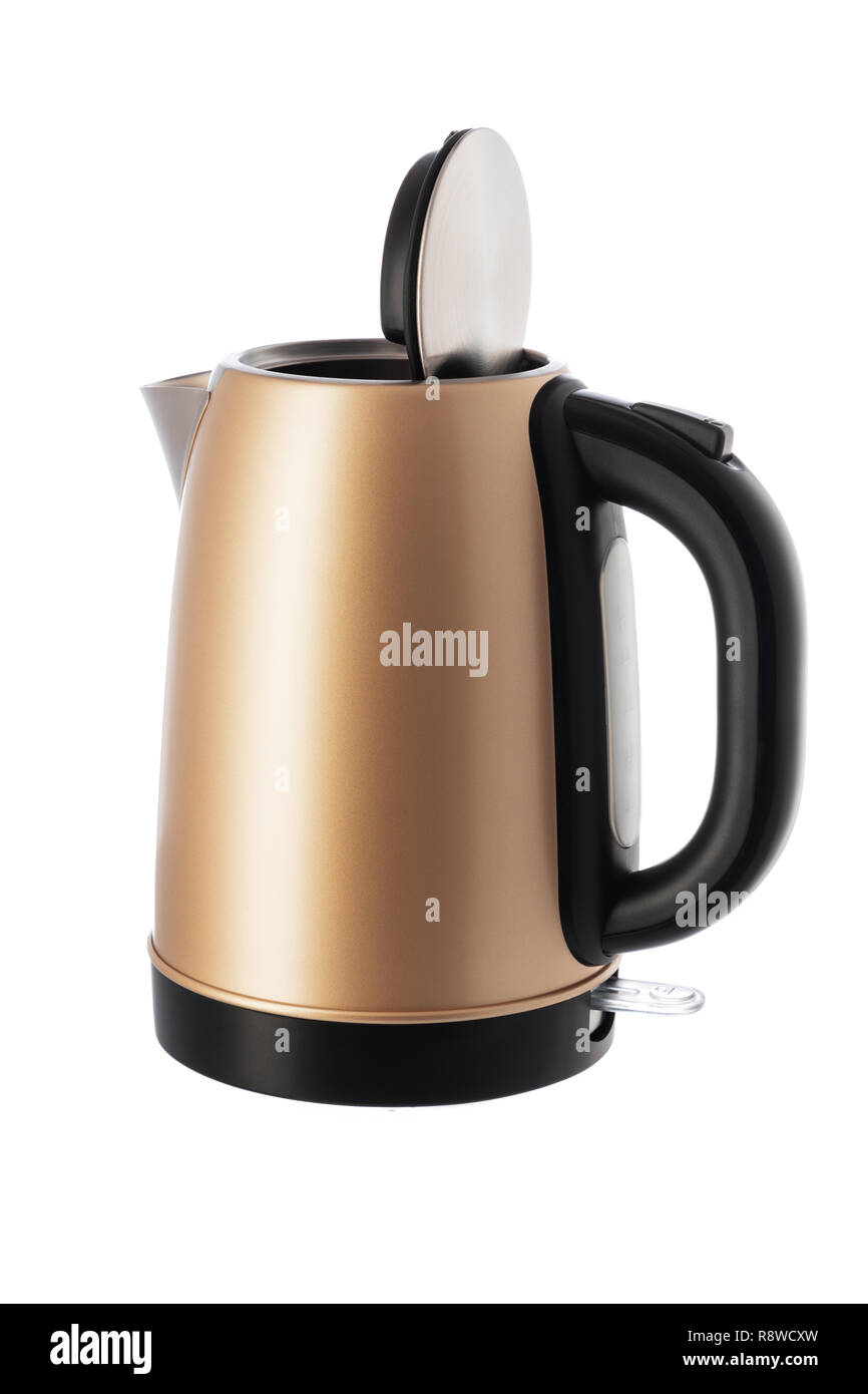 Electric kettle jug isolated on white background Stock Photo Alamy