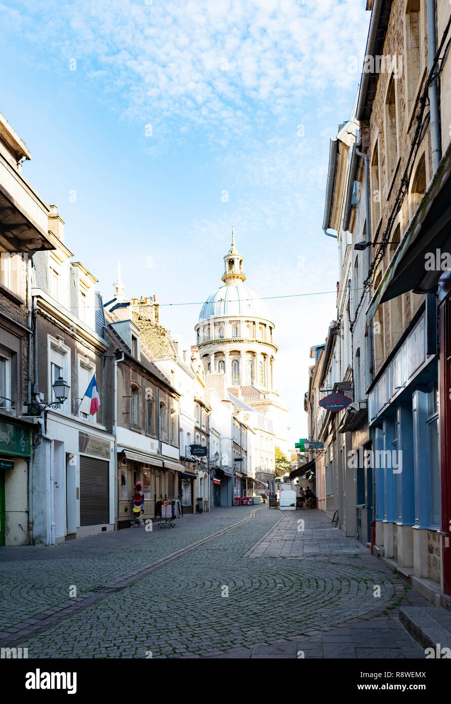 Centre of old BoulogneSurMer Stock Photo Alamy