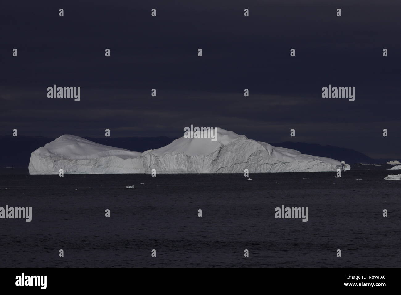 Eisberg vor Ilulissat Stock Photo