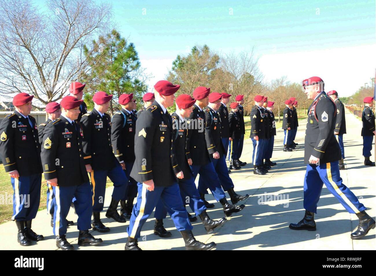 82nd airborne dress blues