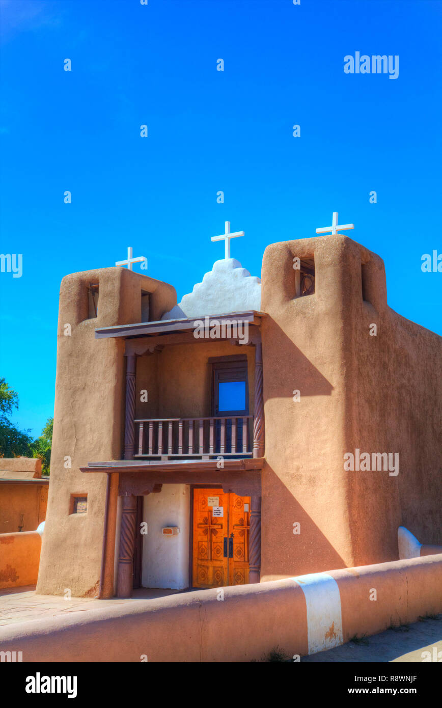 San Geronimo Chapel, Taos Pueblo, UNESCO World Heritage Site, Pueblo