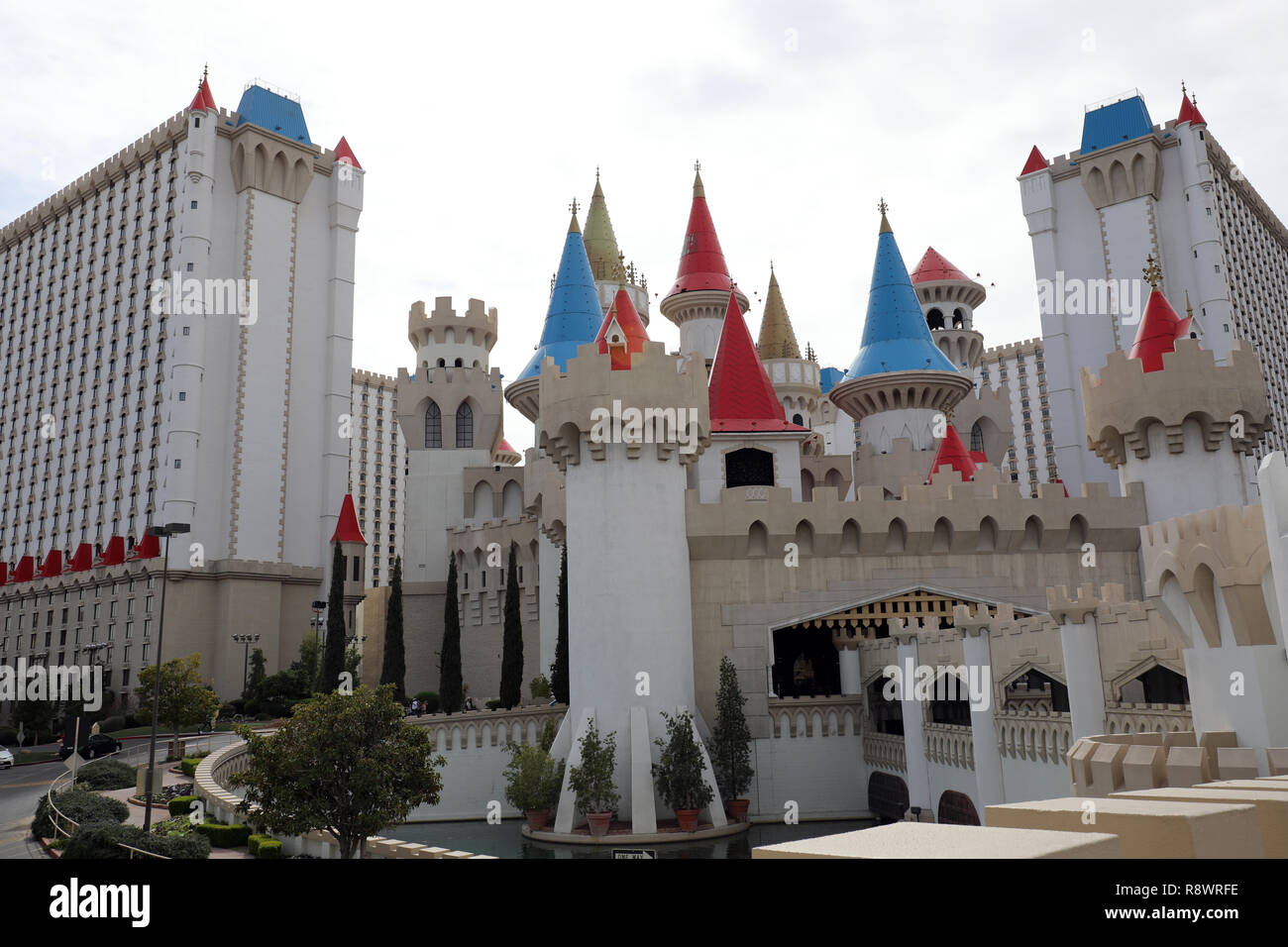 Las Vegas castle Stock Photo - Alamy