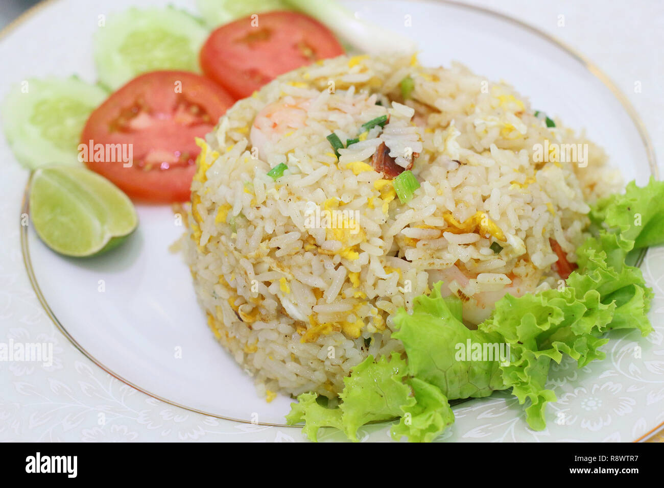 Thai food, fried rice, menu of local food in thailand Stock Photo Alamy