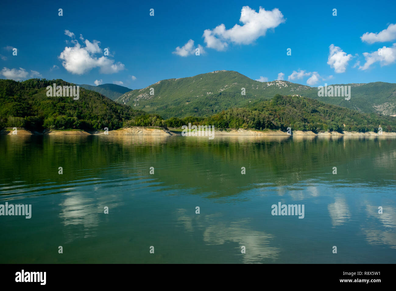 Lago Del Salto Petrella Salto Province Of Rieti Italy Stock Photo lago-del-salto-petrella-salto-province-of-rieti-italy-stock-photo