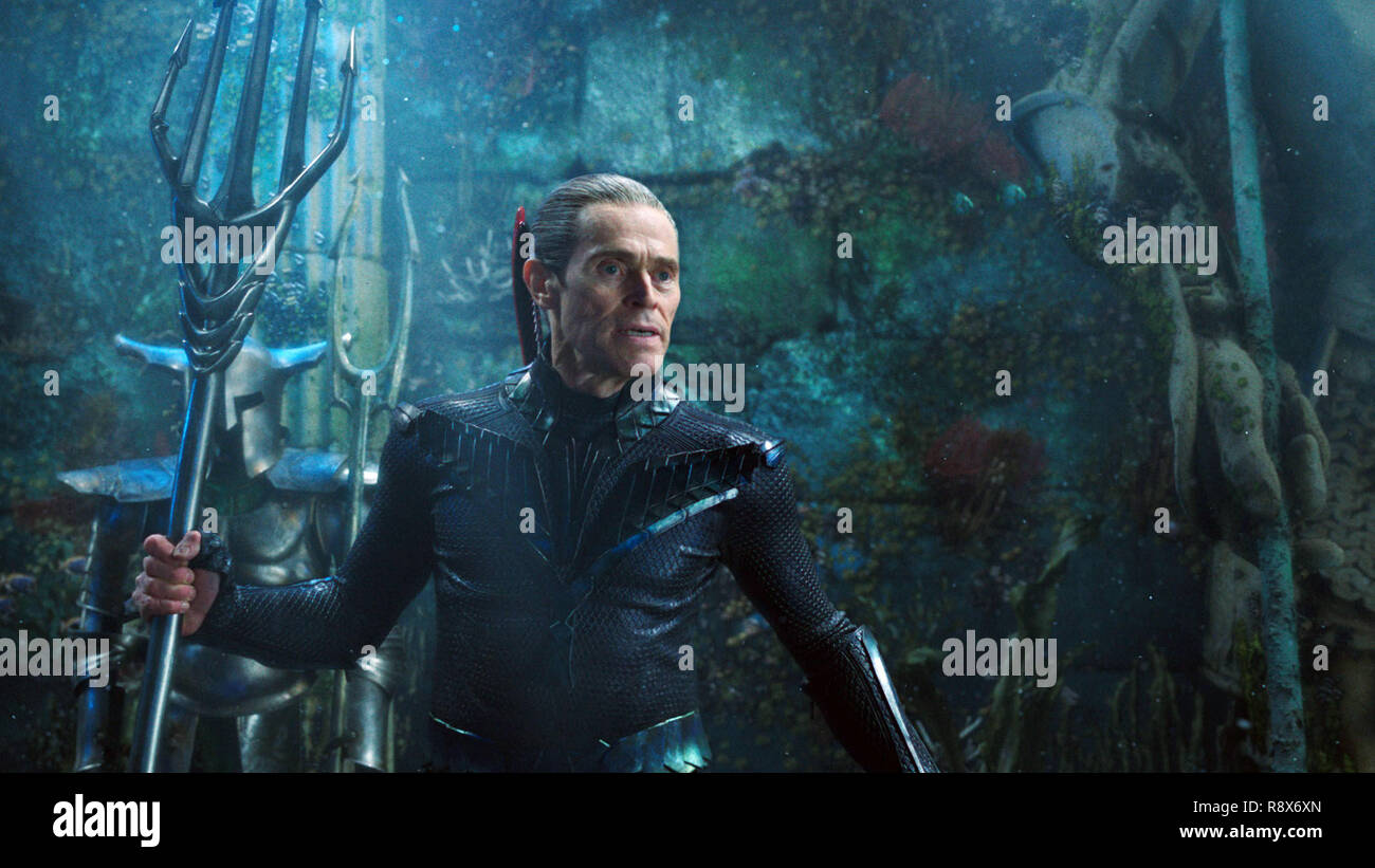 AQUAMAN, Willem Dafoe as Vulko, 2018. © Warner Bros./courtesy Everett