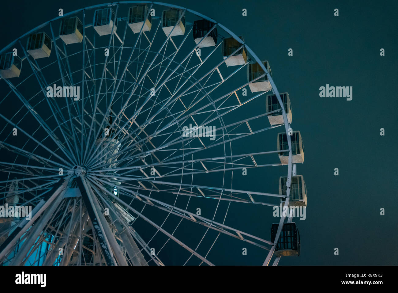 Divergent Ferris Wheel Scene