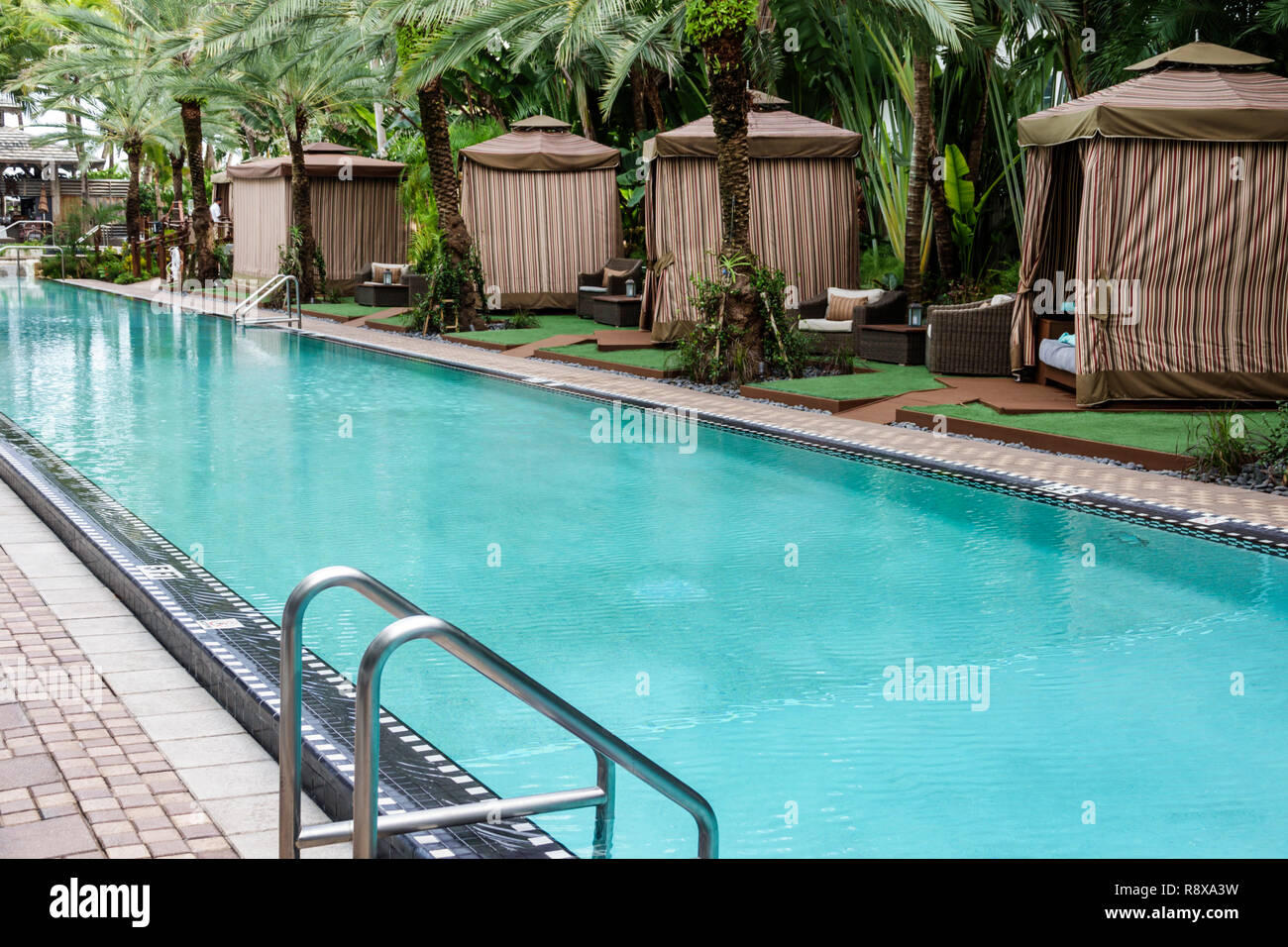 Miami Beach Florida,Collins Avenue,National,hotel,swimming lap pool