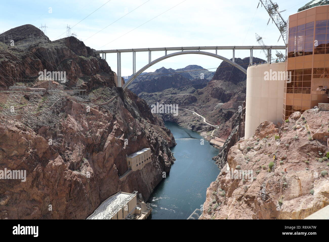 Hoover Dam Stock Photo