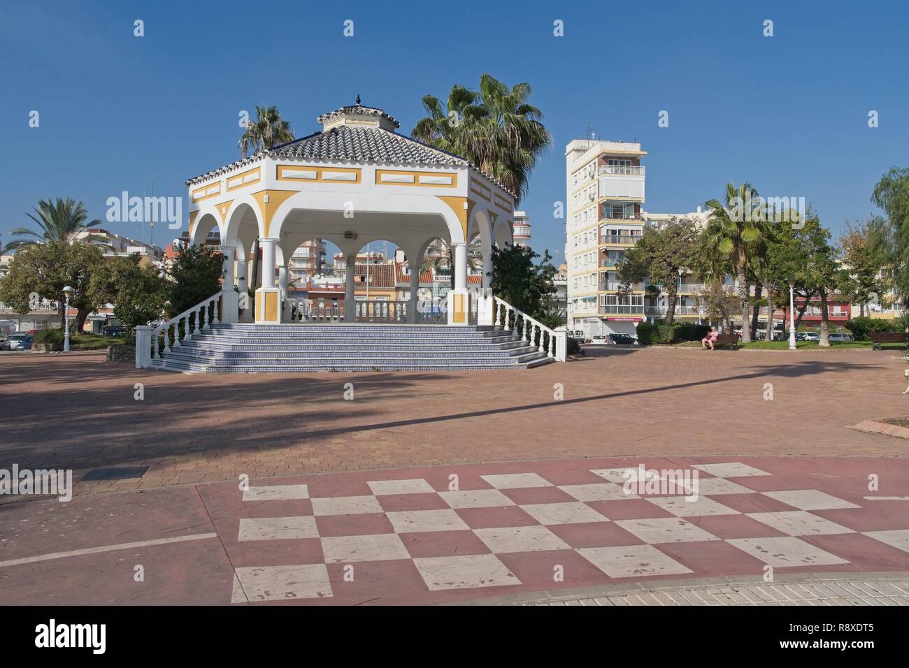 Promenade Torre del Mar. Málaga, Spain Stock Photo - Alamy