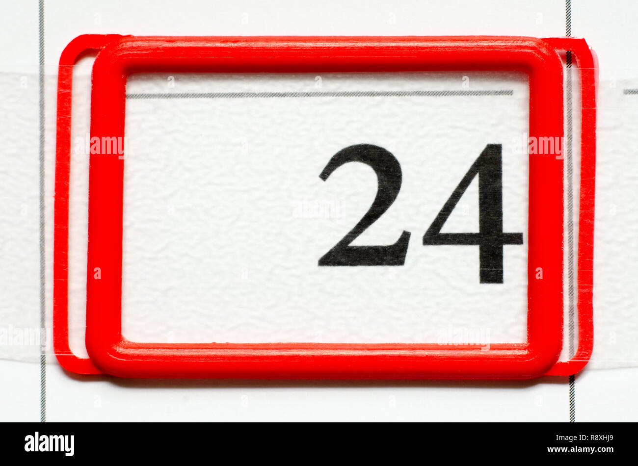 Number 24 Banner Number Twenty Four Stock Illustration 2155840027