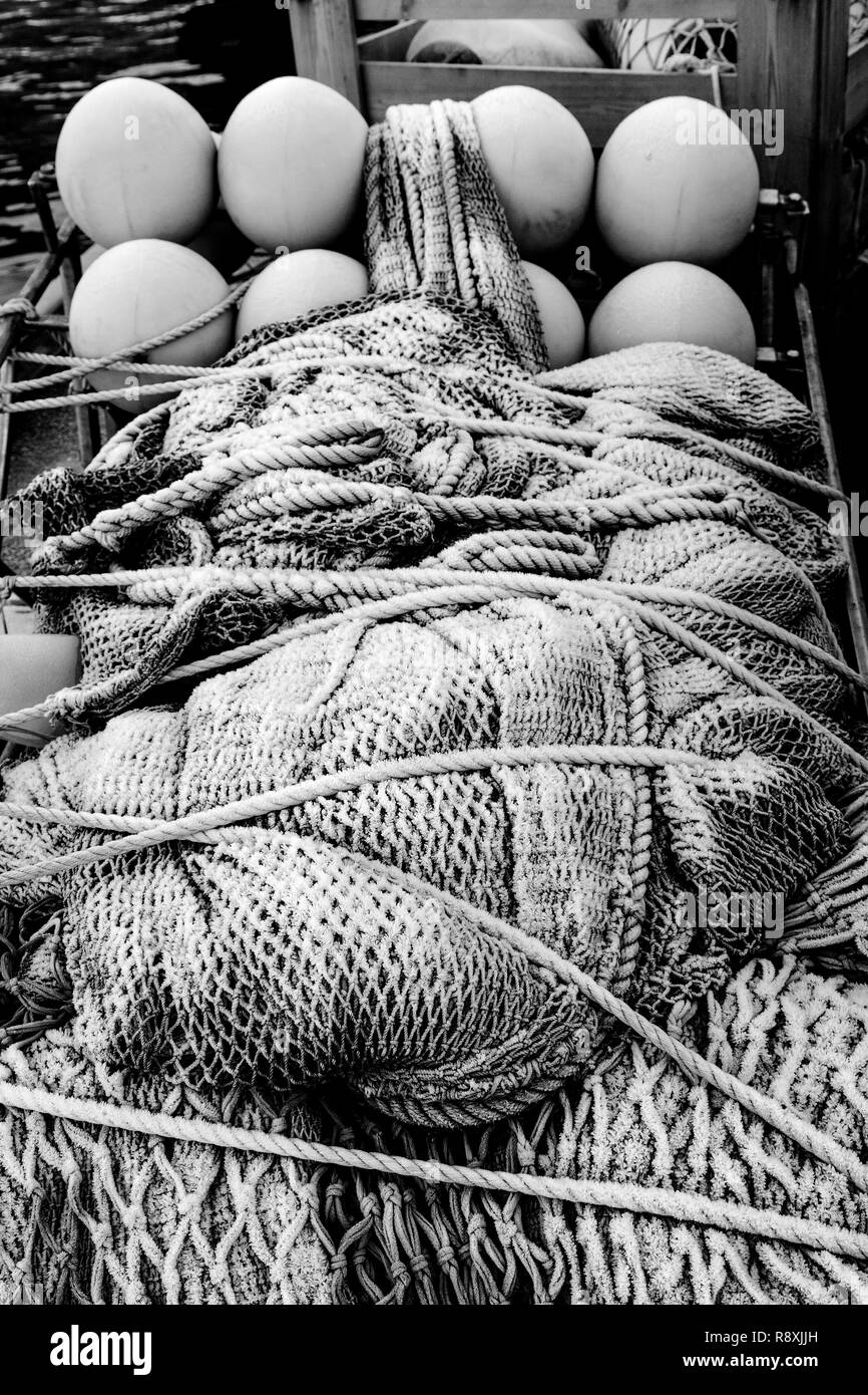 Fishnet norway hi-res stock photography and images - Alamy