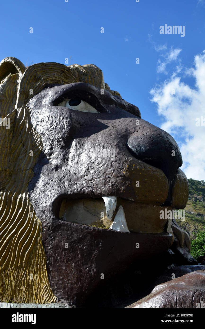 The Lion S Head Is A Famous Attraction Along Kennon Road A Major Highway In Luzon Philippines That Leads To The City Of Baguio Stock Photo Alamy