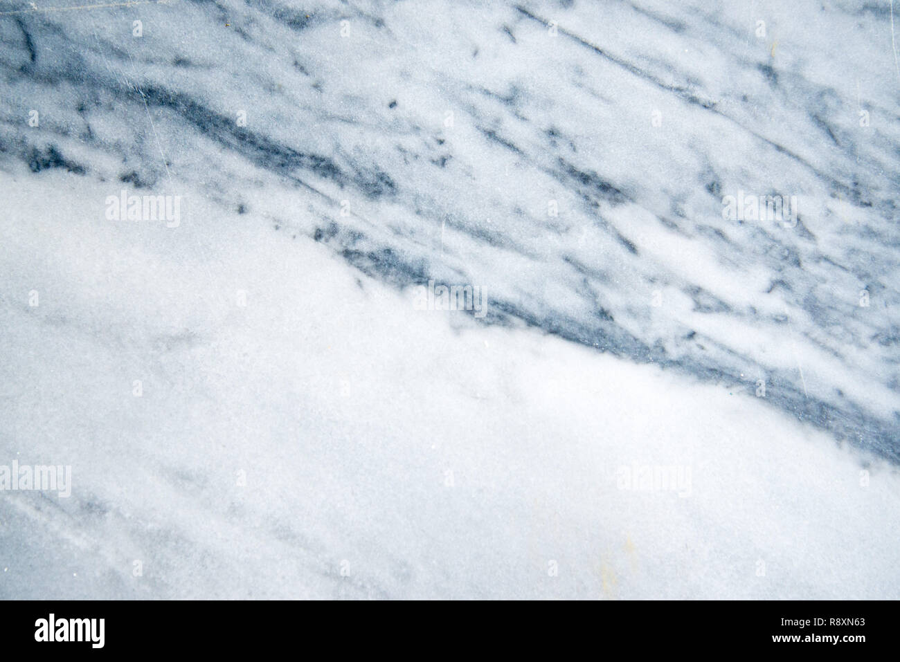 white marble texture background (High resolution). dark stripes on a light background Stock Photo