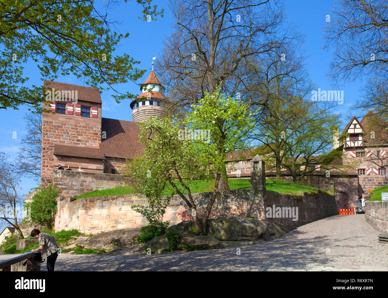 Imperial Castle, old town, Nuremberg, Franconia, Bavaria, Germany, Europe Stock Photo