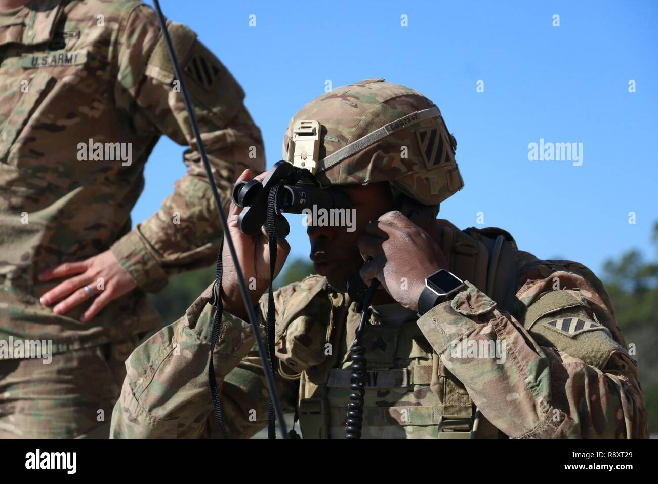 Sgt. Terrell Grey, infantryman with 3rd Battalion, 15th Infantry ...