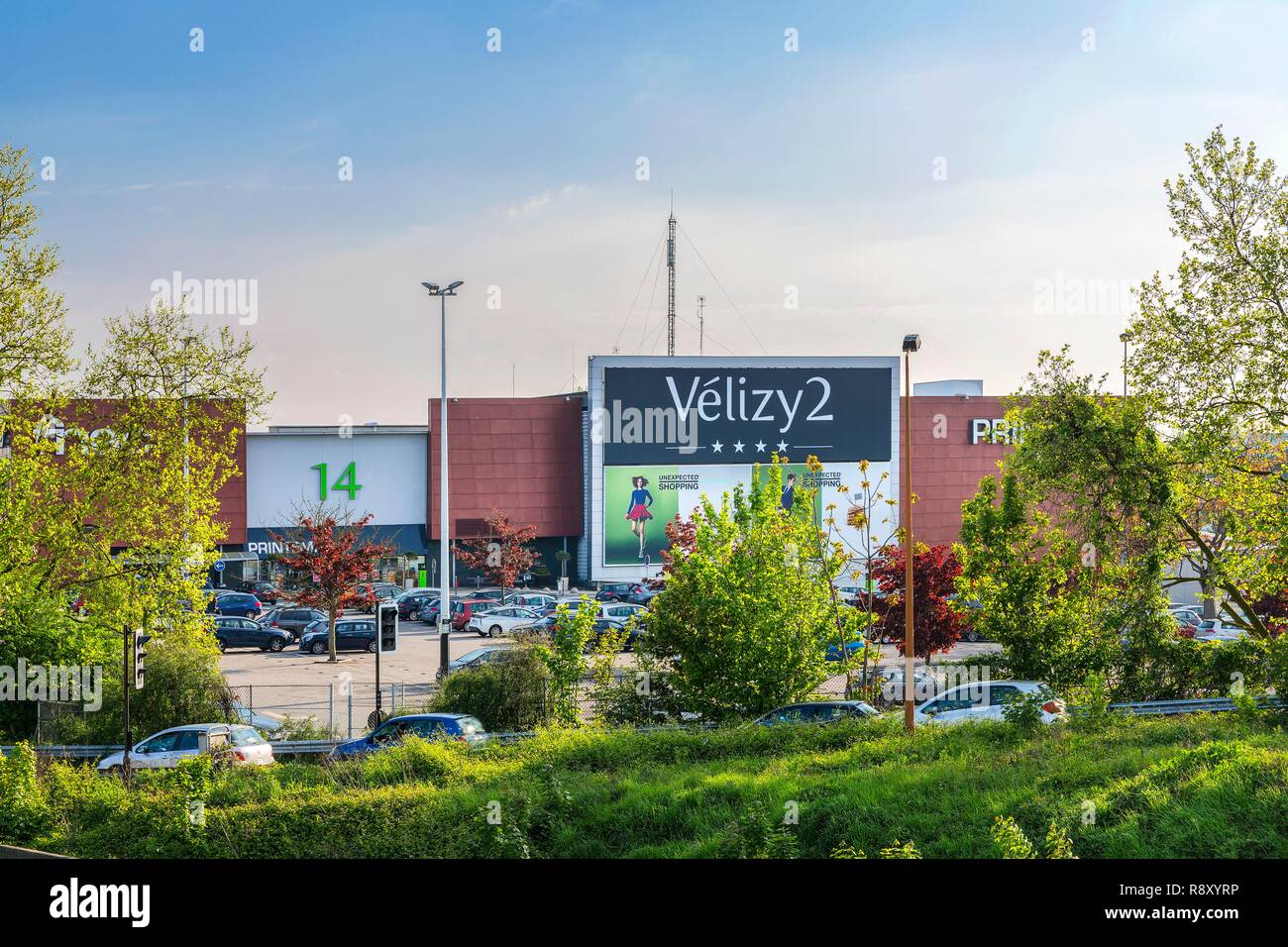 France, Yvelines, Velizy Villacoublay, Velizy 2 shopping Center Stock Photo