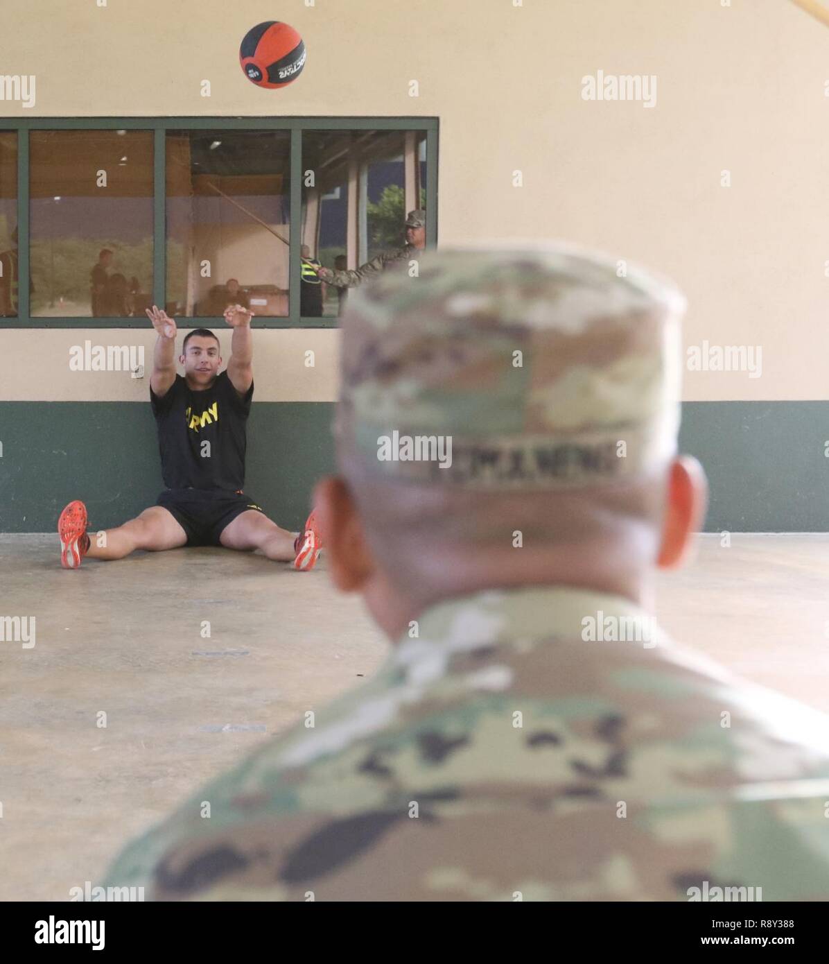 Hawaii Army National Guard Soldiers in the Recruit Sustainment Program