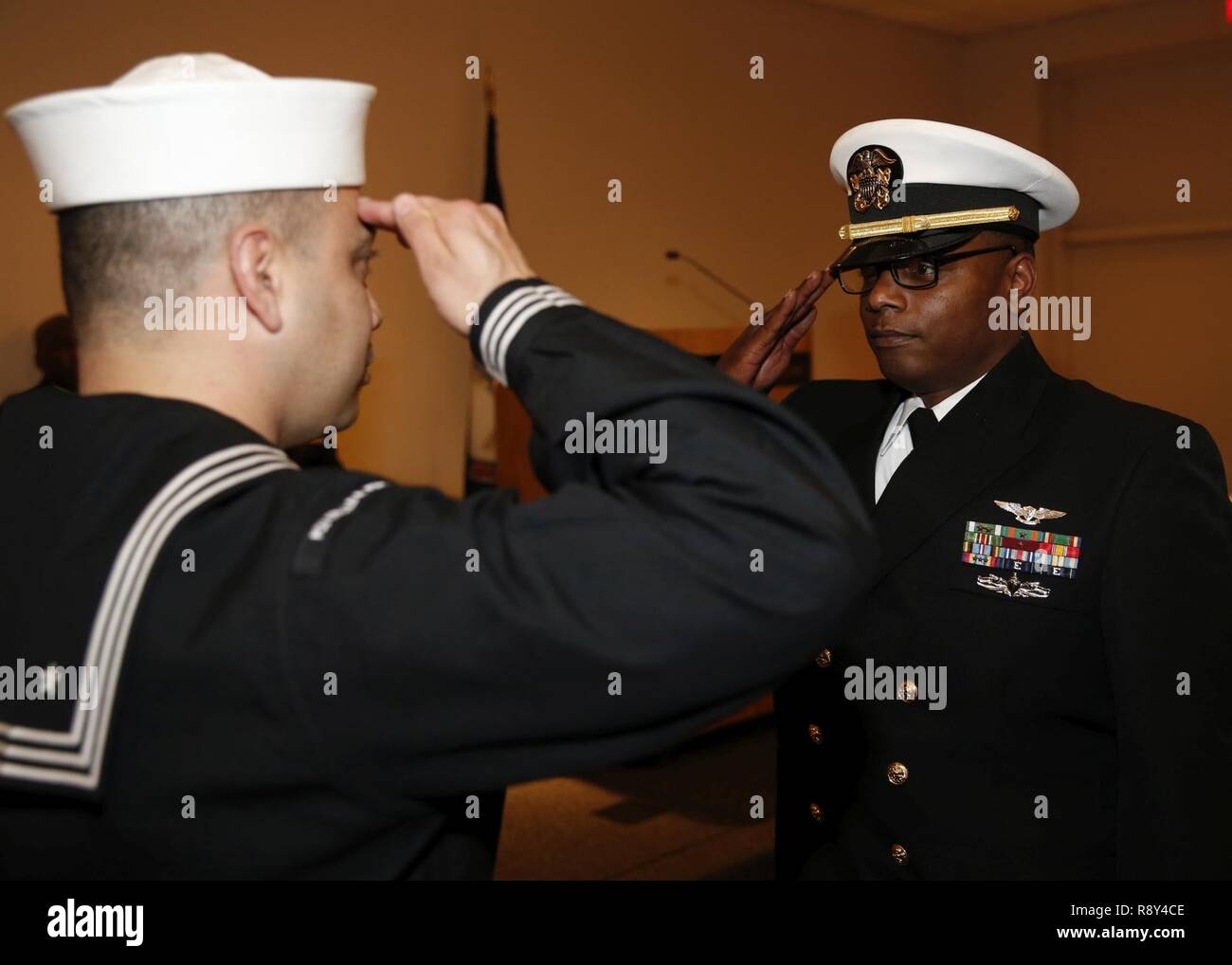NEWPORT NEWS, Va. (March 1, 2017) Chief Warrant Officer Brik Wiley