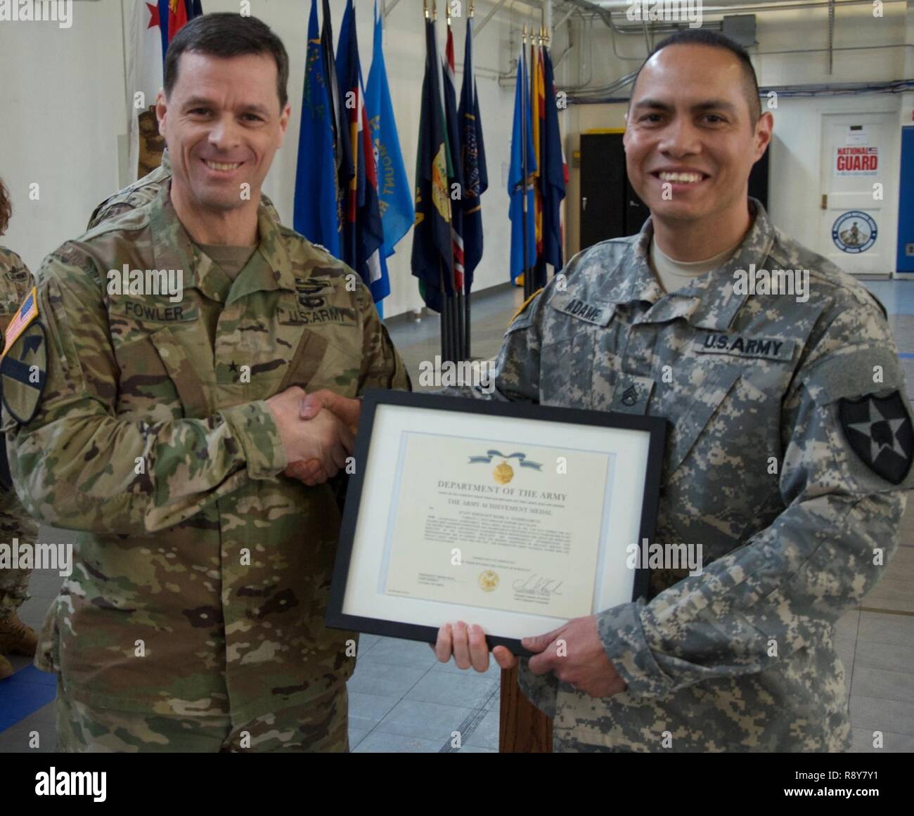 BG Christopher Fowler, Land Component Commander, Washington Army ...