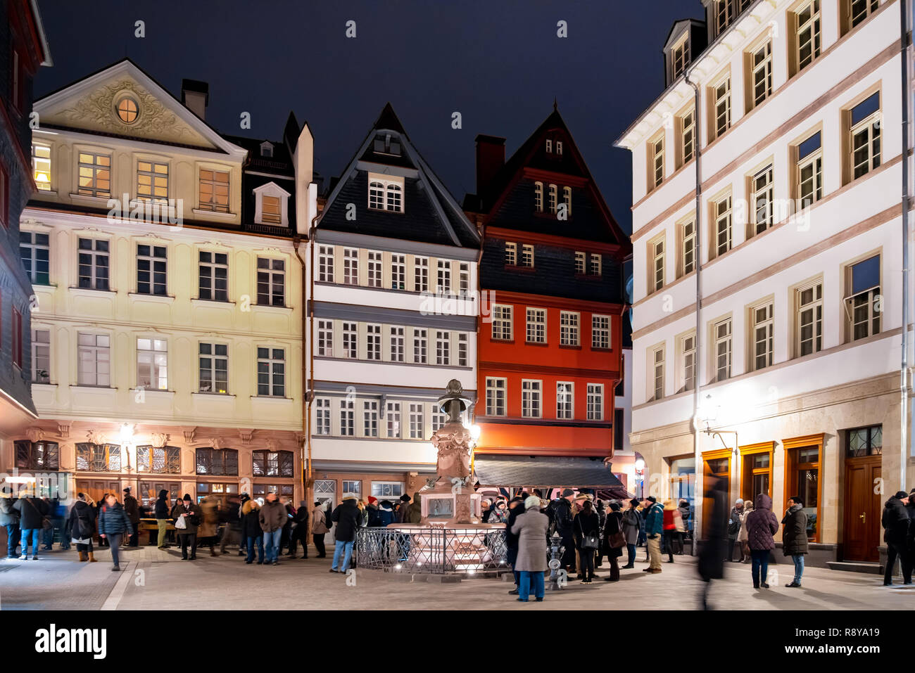 The new old town in Frankfurt, Hessen, Germany Stock Photo