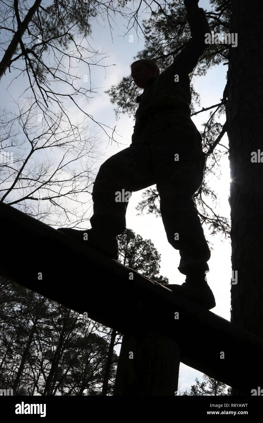 Pfc. Debra Pope, representing Camp Shelby Joint Forces Training Center